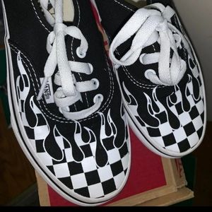 Checker board Vans